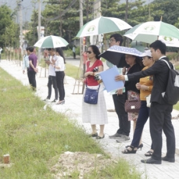 Cập nhật tiến độ tháng 8/2018: Phố thương mại Rich Central khoác màu áo mới